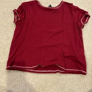 Red forever 21 t shirt